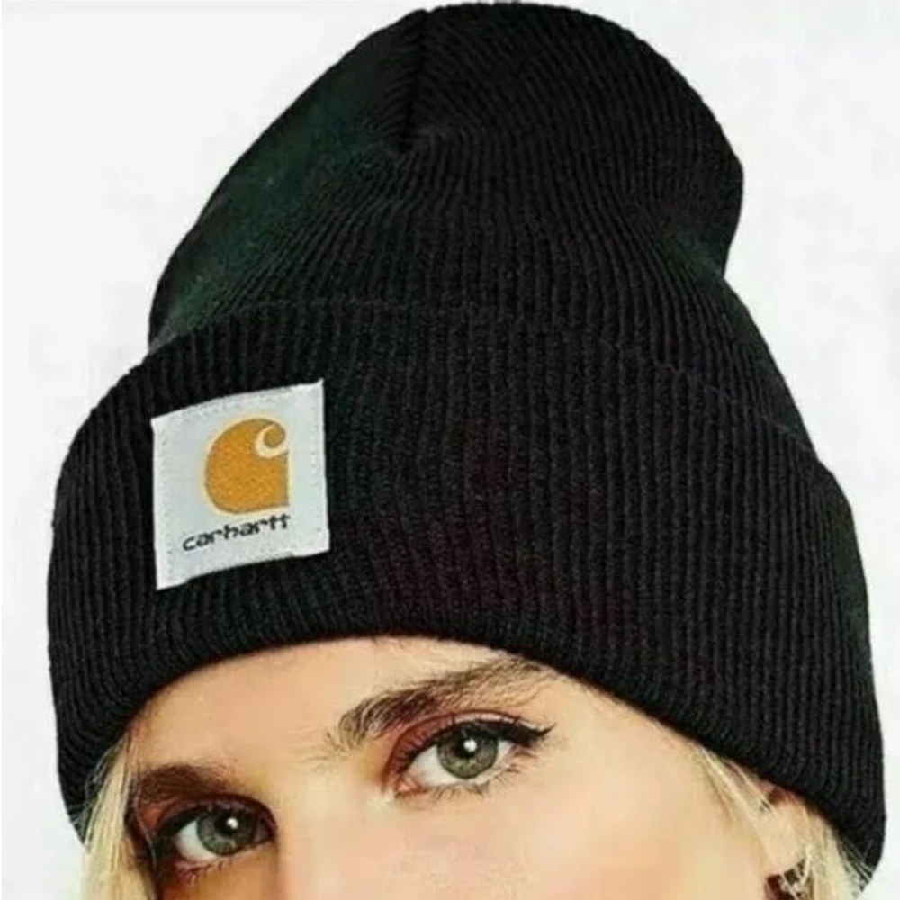 Carhartt Women's Ribbed Black Hat